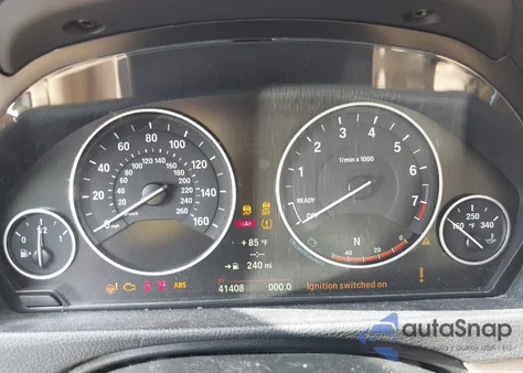 2014 BMW 328I из США, поврежденный, VIN WBA3A5C53EJ463411